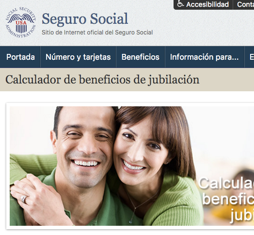 Social Security Administration website